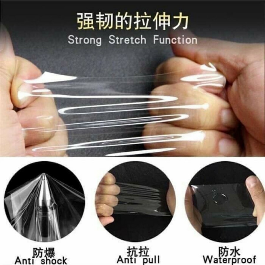 PL Antigores Hydrogel Samsung A10s A20s A30s A50s A70s Cover Hybrid Pro Glass Screen Protector Auto repairing