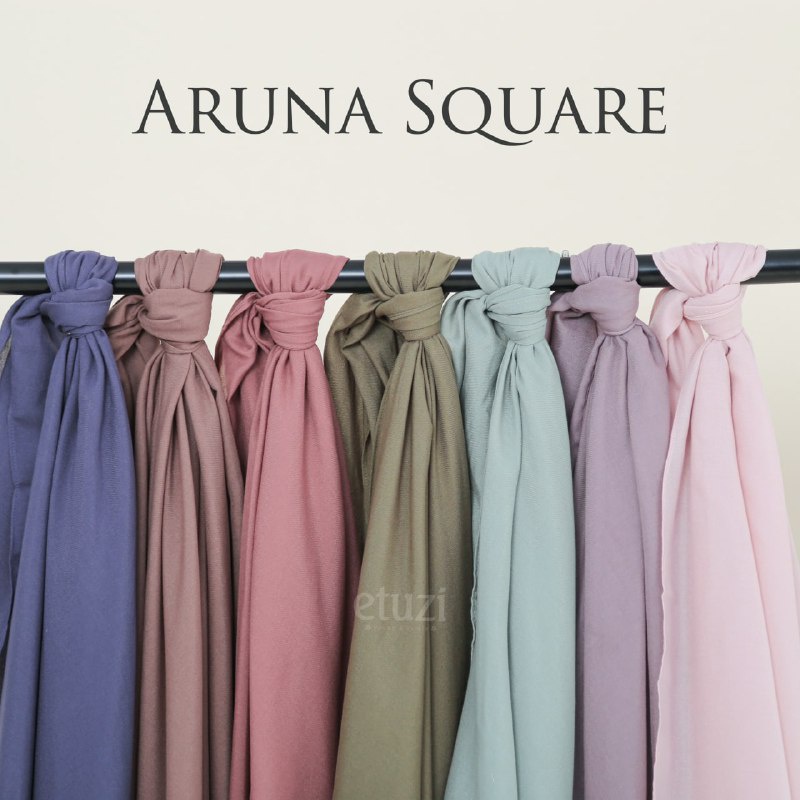 ARUNA SQUARE BY ETUZI HIJAB/HIJAB SEGI EMBAT VOIL
