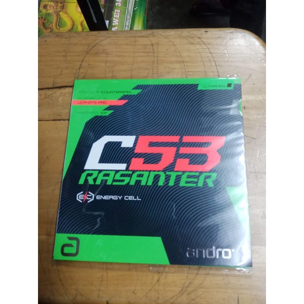 KARET TENIS MEJA NEW ANDRO RASANTER C53 ORIGINAL