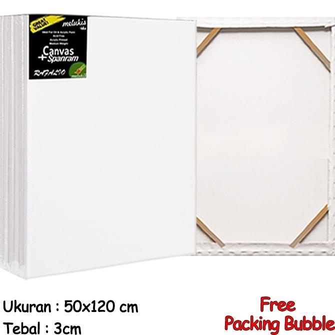 

Kanvas Lukis Spanram Tebal 50x120 cm