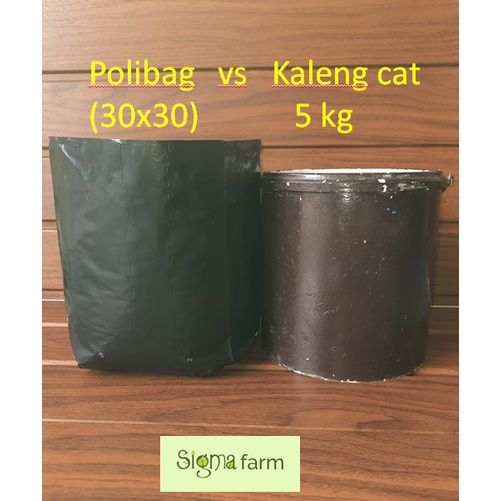 Plastik polibag tebal untuk tanaman (1/2 kg)