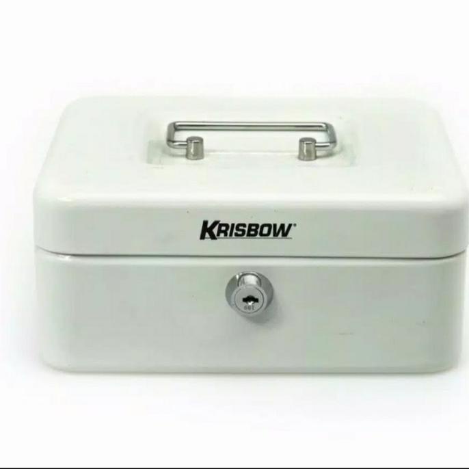 

Office & Stationery | Document Organizer | Krisbow Cash Box 20X16X9 Cm | Best Seller