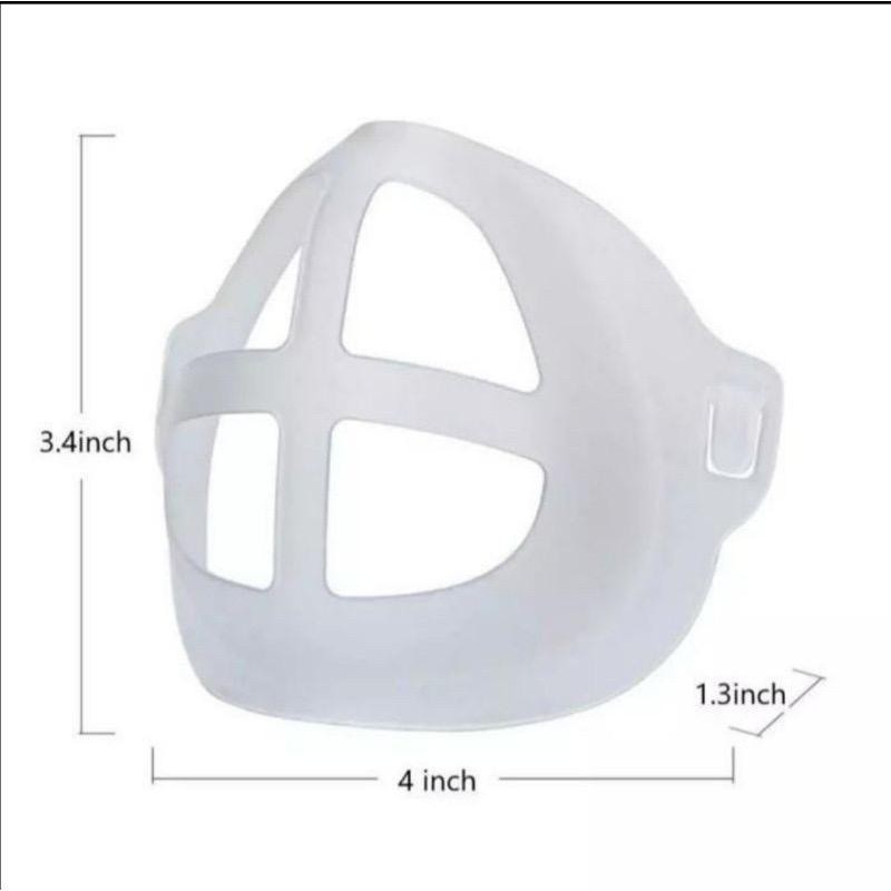 MASK BRACKET SILICONE 3D PENYANGGA MASKER SILIKON SIRKULASI UDARA