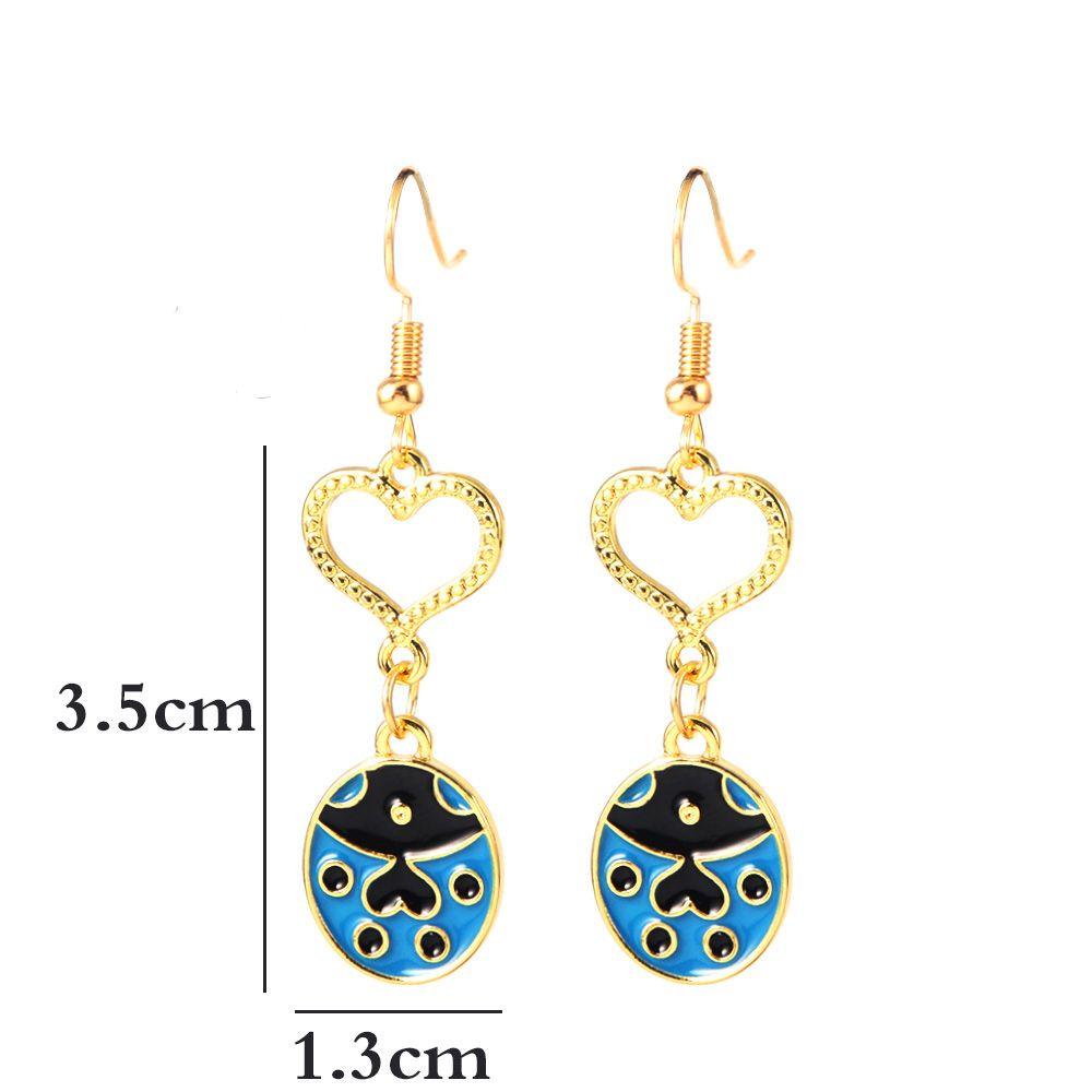 Mxbeauty JoJos Adventure Anting Emas Kreatif Ear Hook Fashion Kartun Cosplay Anting Komik