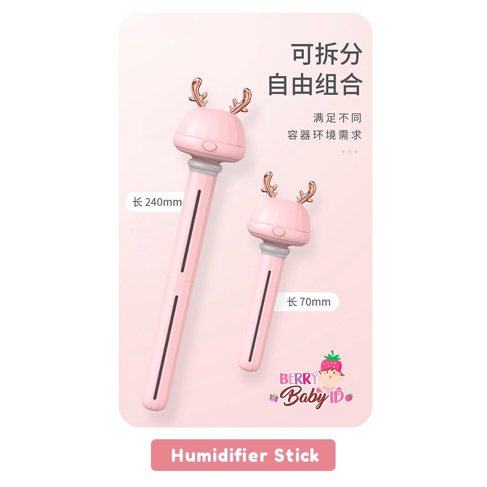 Berry Mart Humidifier Stick Portable Ultrasonic Aromaterapi Air Purifier Deer JKN022 Berry Mart