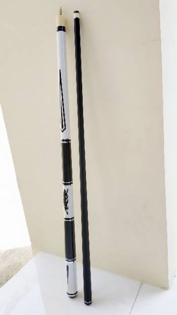 stik play billiard biliard bilyard custom elegance grip tiger white chrome line cue cues maple