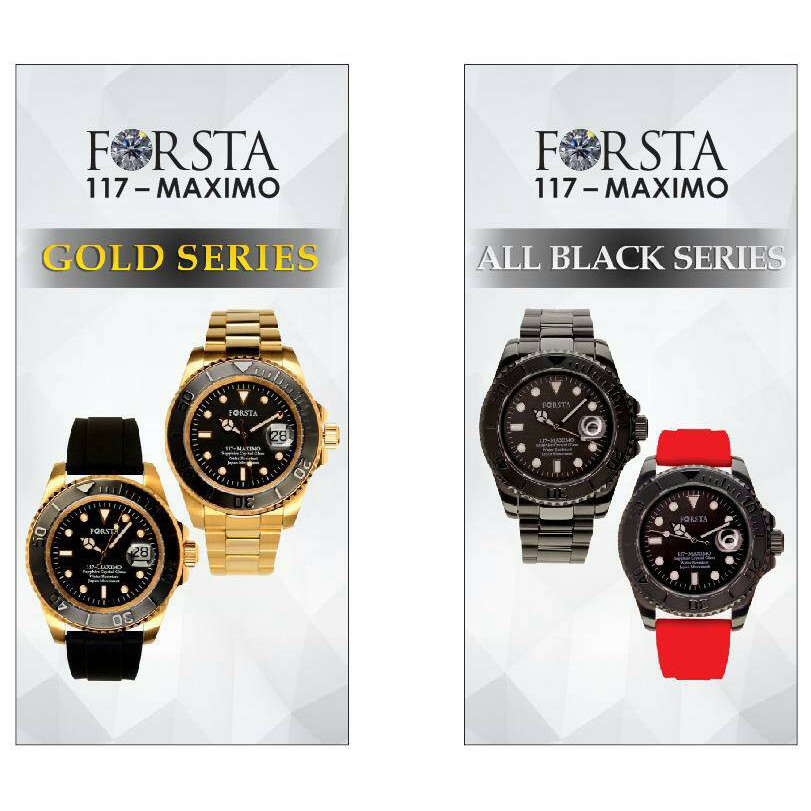 Forsta 117 Maximo Gold Jam Tangan Kesehatan