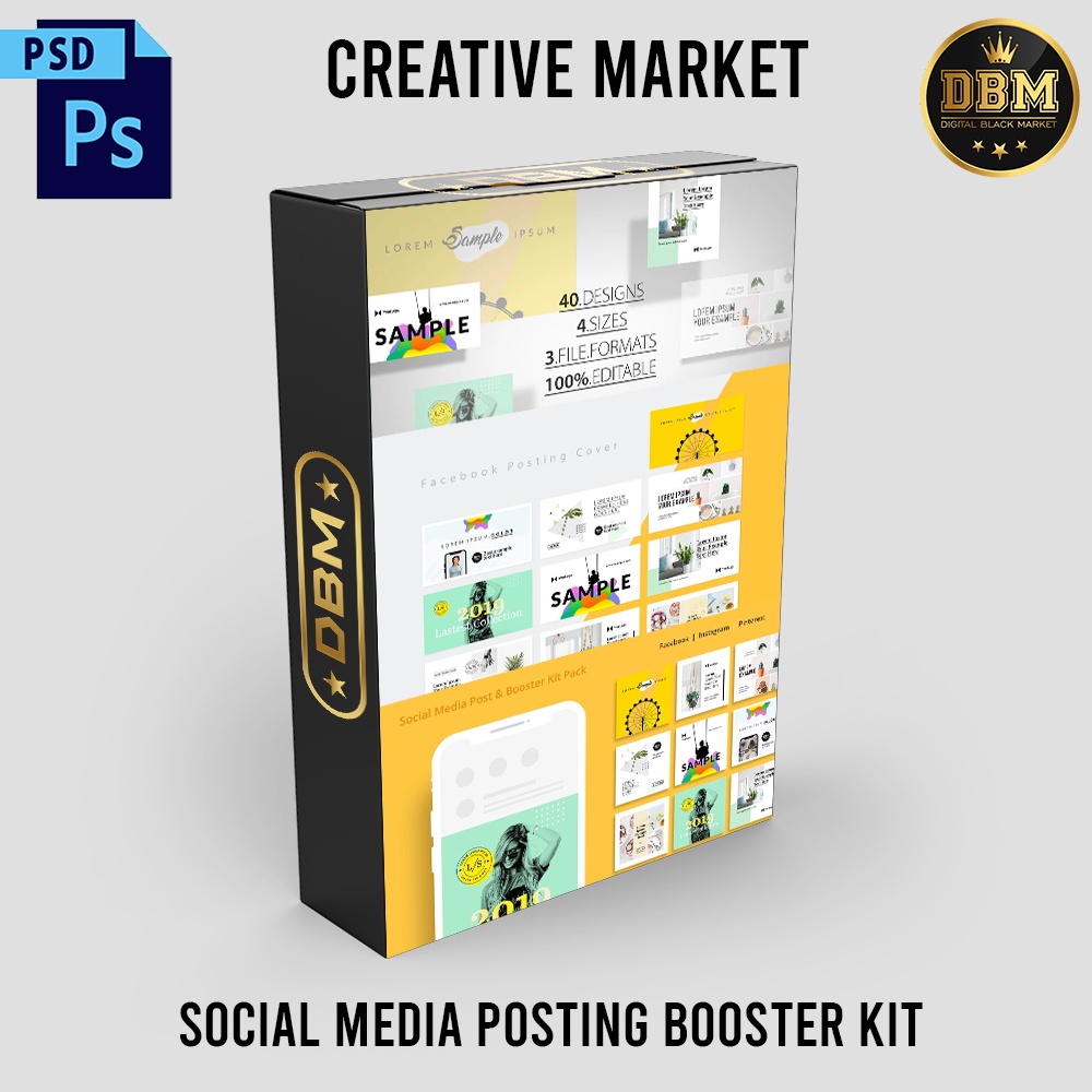 Social Media Posting Booster Kit