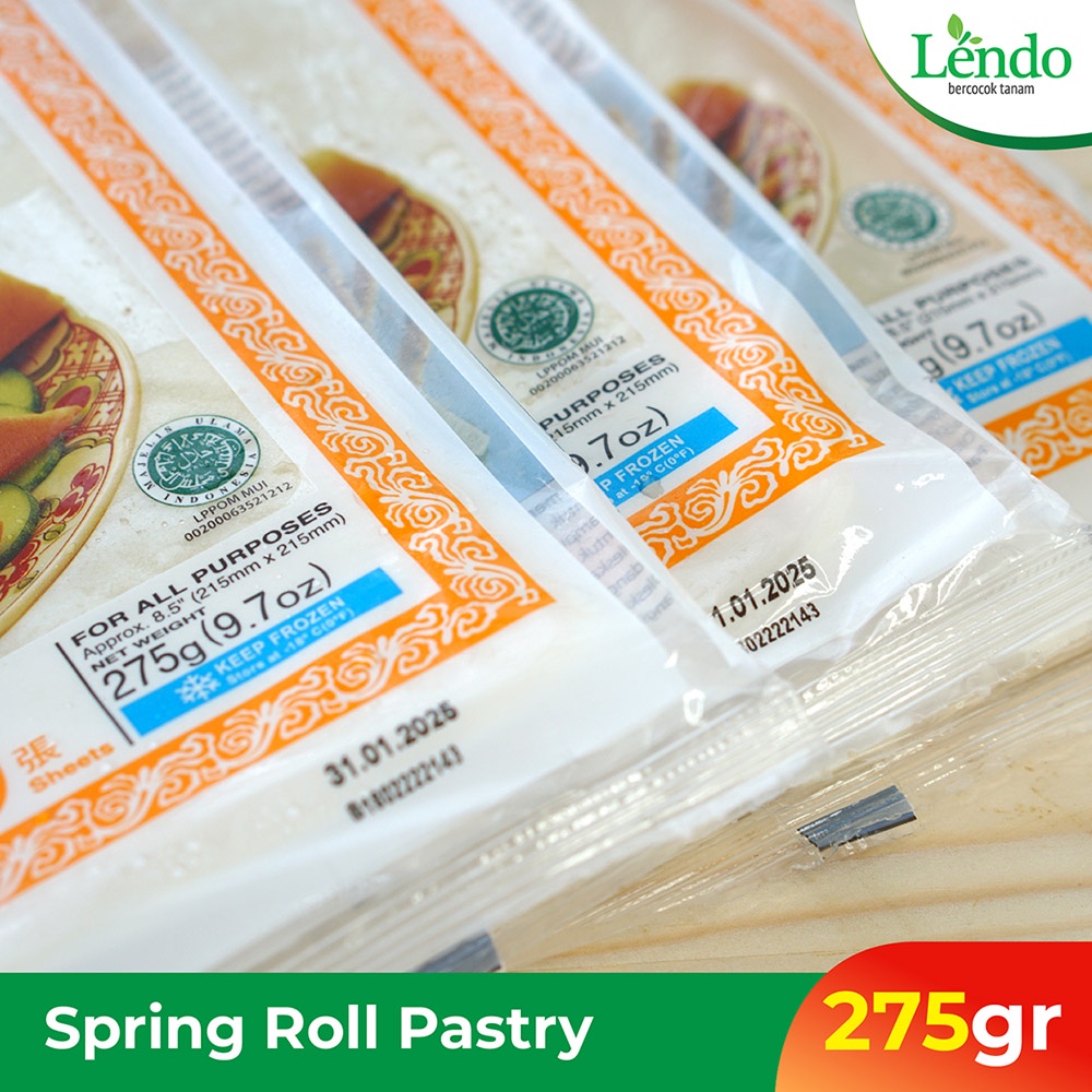 

Spring Roll Pastry / Kulit Pangsit