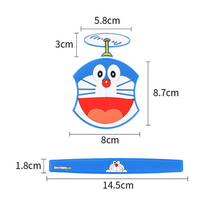 Stiker Hias Pintu Mobil Stiker Pelindung Gagang film Pelindung Kartun Lucu Universal door bowl stickers Anti-Tabrakan strip Permukaan Cat Anti Gores