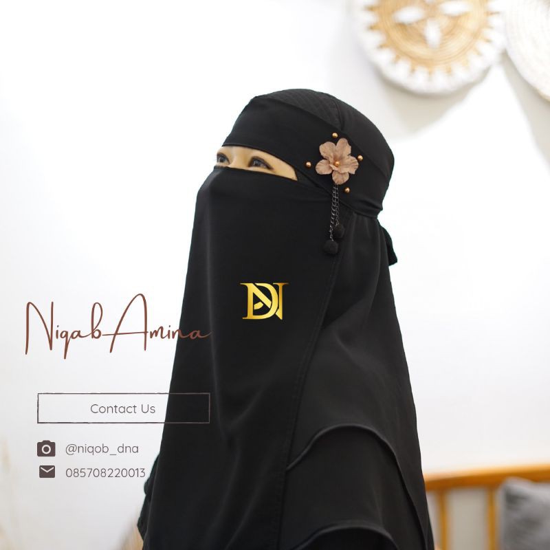 Niqab Bandana Niqab Cadar Niqab Yaman Cadar Bandana Niqob Viral Termurah Niqob AMINAH