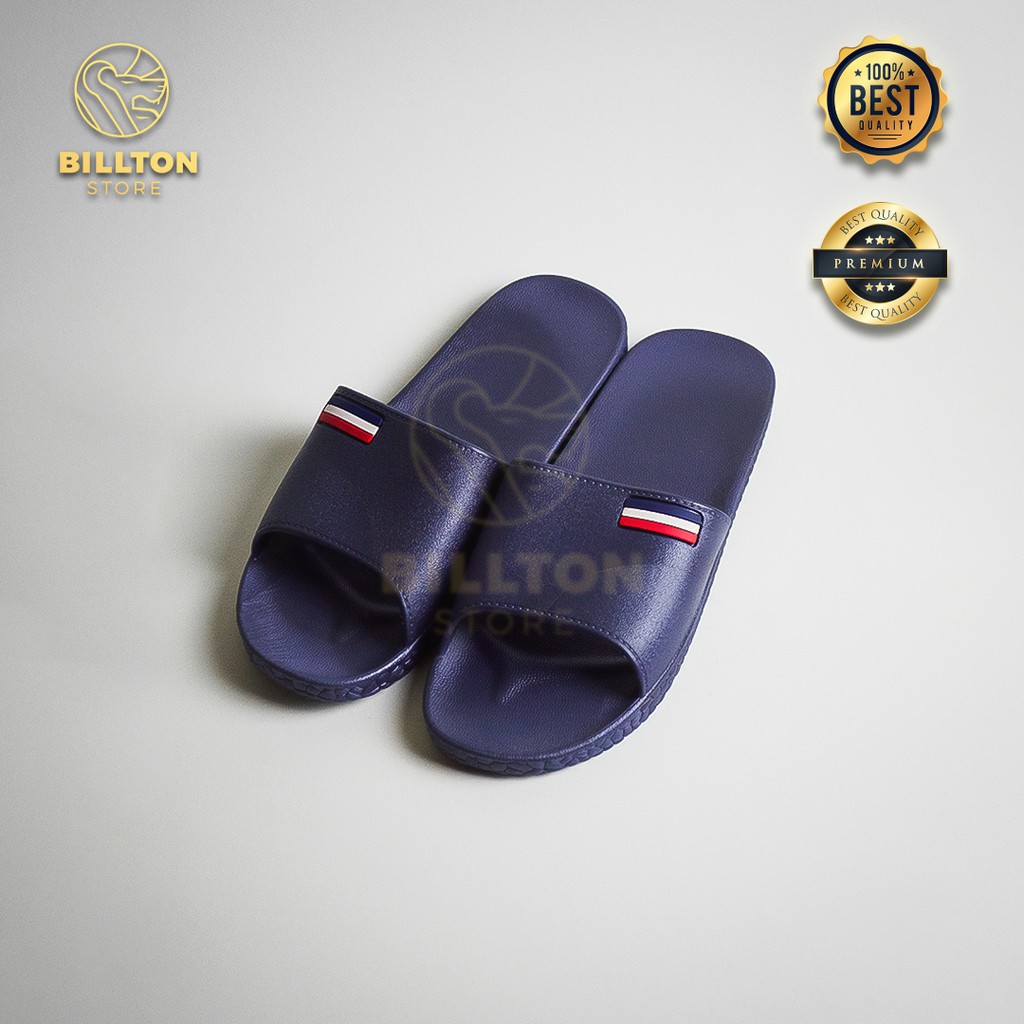 Sandal Slop Pria Slide On Flip Flop Kualitas Premium Slippers Premium