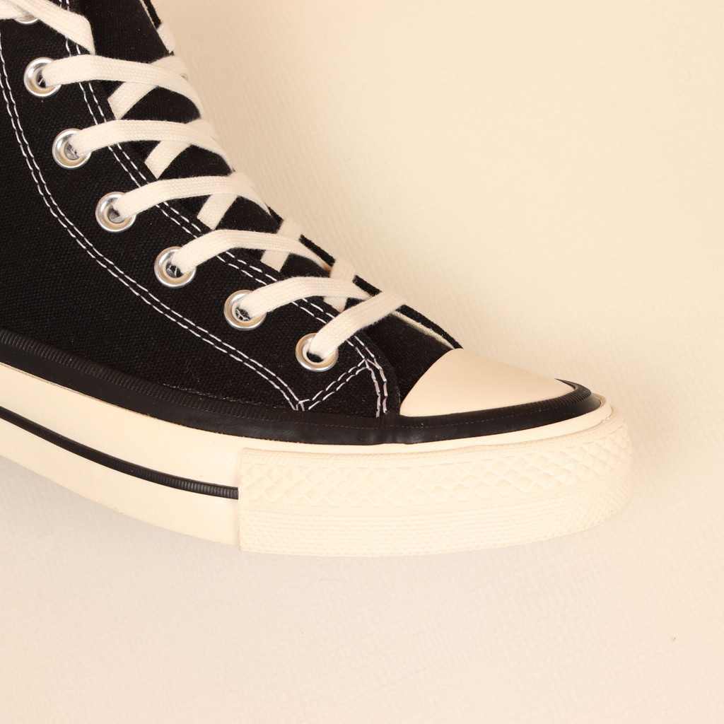 Sepatu Converse All Star JVTG 50s Japan Hi Black White