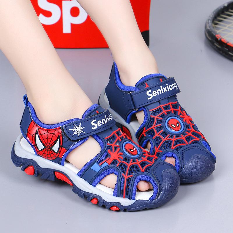 Sepatu Sandal  Casual Anak  Laki laki  Model Velcro Motif 