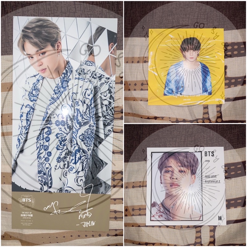 BTS JAPAN THE BEST OF BTS JAPANESE JP JPN LIMITED SPECIAL PACKAGE LIGHTS BOY WITH LUV BWL FAKE LOVE 