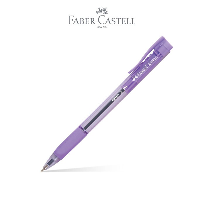 

TULIS-ALAT- BALLPOINT GRIP XP 0.5 MM BARREL VIOLET - BOX ISI 10PCS -ALAT-TULIS.