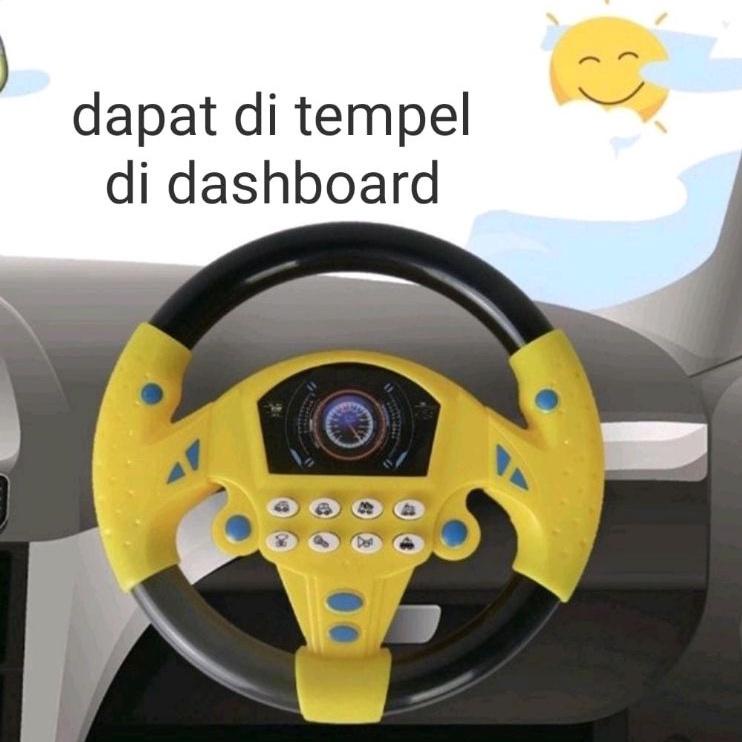 Model Terbatas setir mainan ANAK LAKI LAKI Music steering wheel mainan mobil anak mainan setir mobil mainan anak laki laki mainan bayi