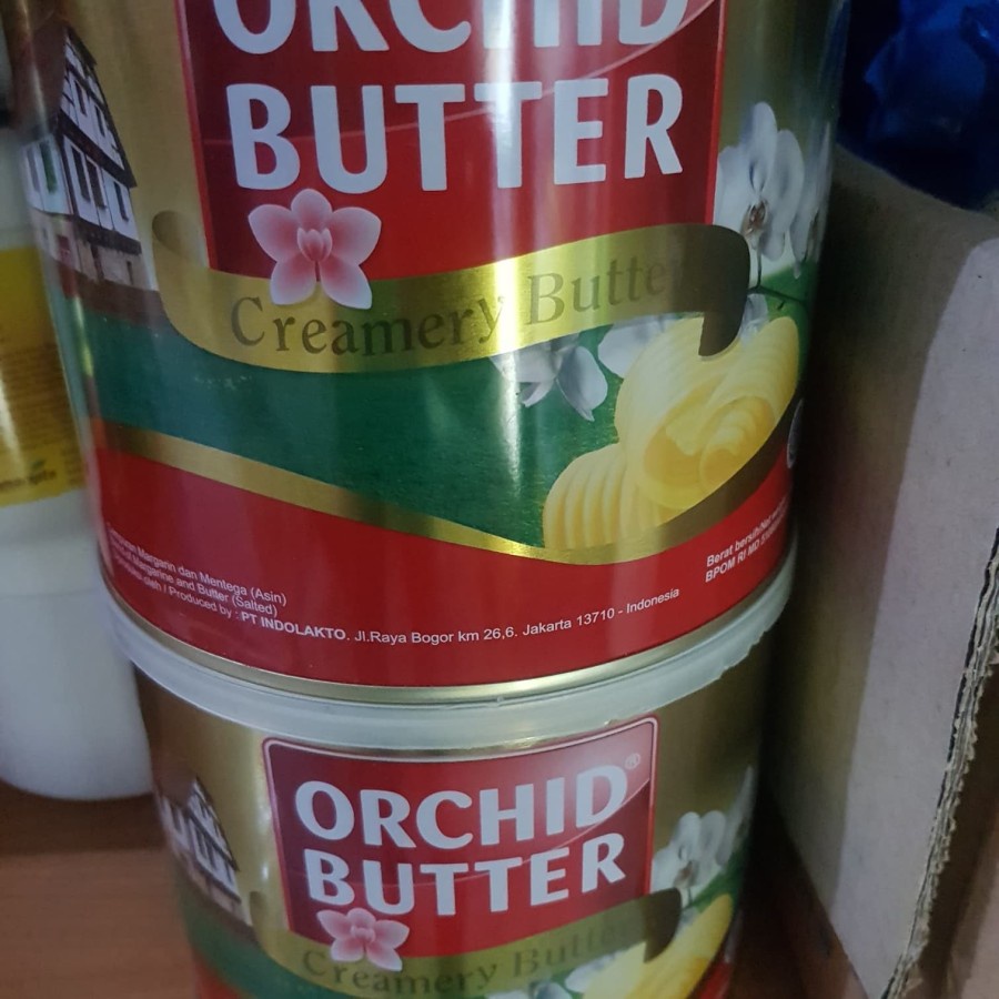 

Orchid butter 2kg kaleng mentega salted butter