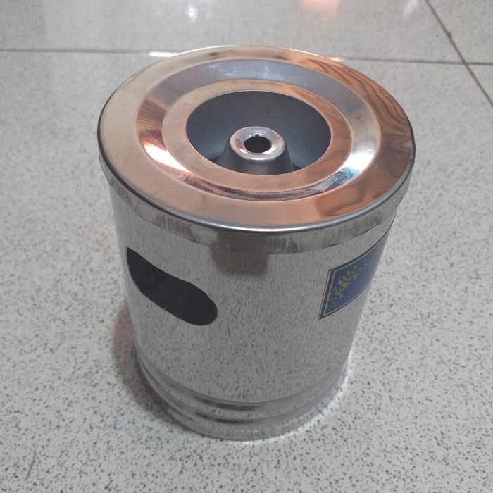 Asbak Stainless besar/Tong sampah anti karat