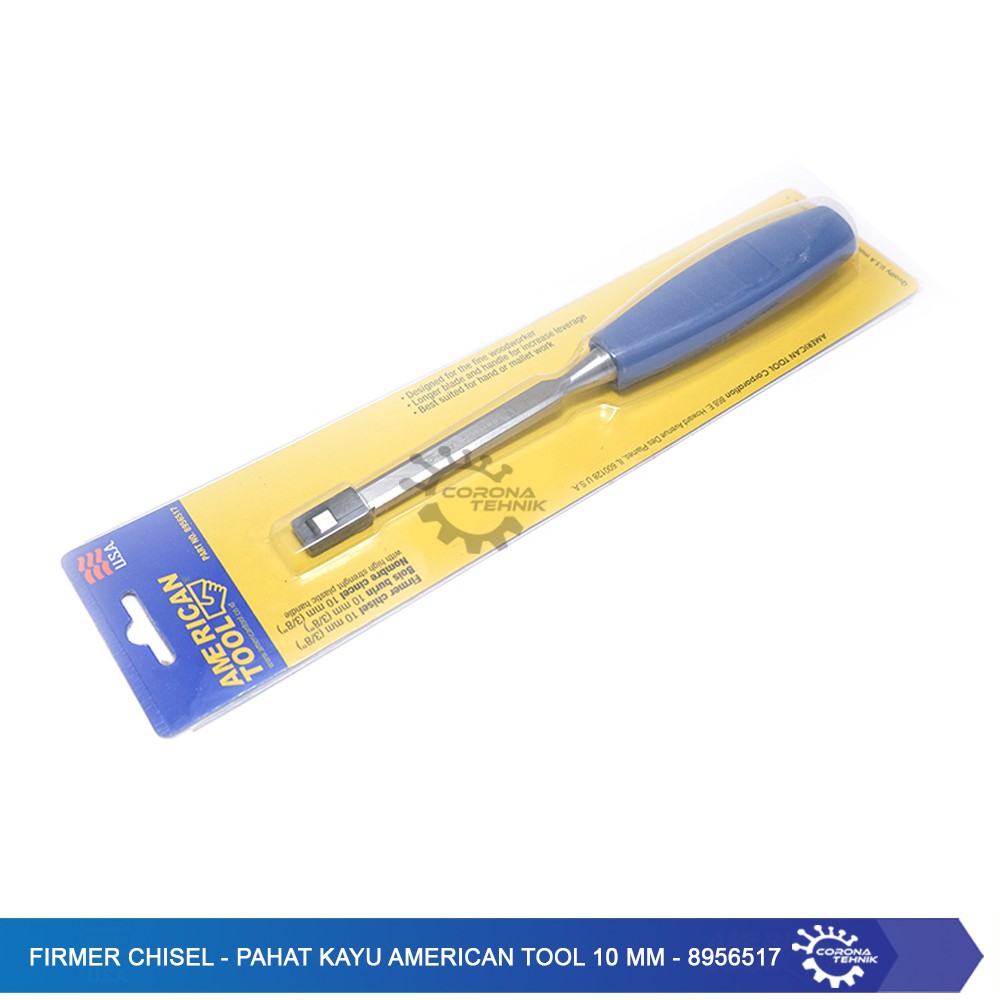 Firmer Chisel - Pahat Kayu American Tool 10 mm - 8956517