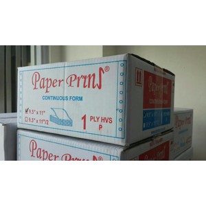 

Continuous Form Paper Prins 9.5"x11" - 1 ply
