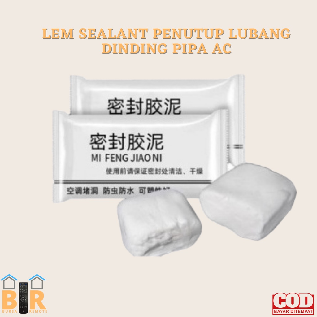 Lem Sealent Penutup Lubang AC - Semen Lem Perbaikan Lubang Dinding Ac Rumah Tangga