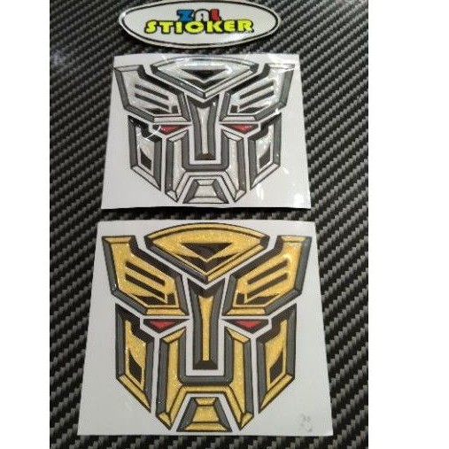 

sticker timbul Transformer