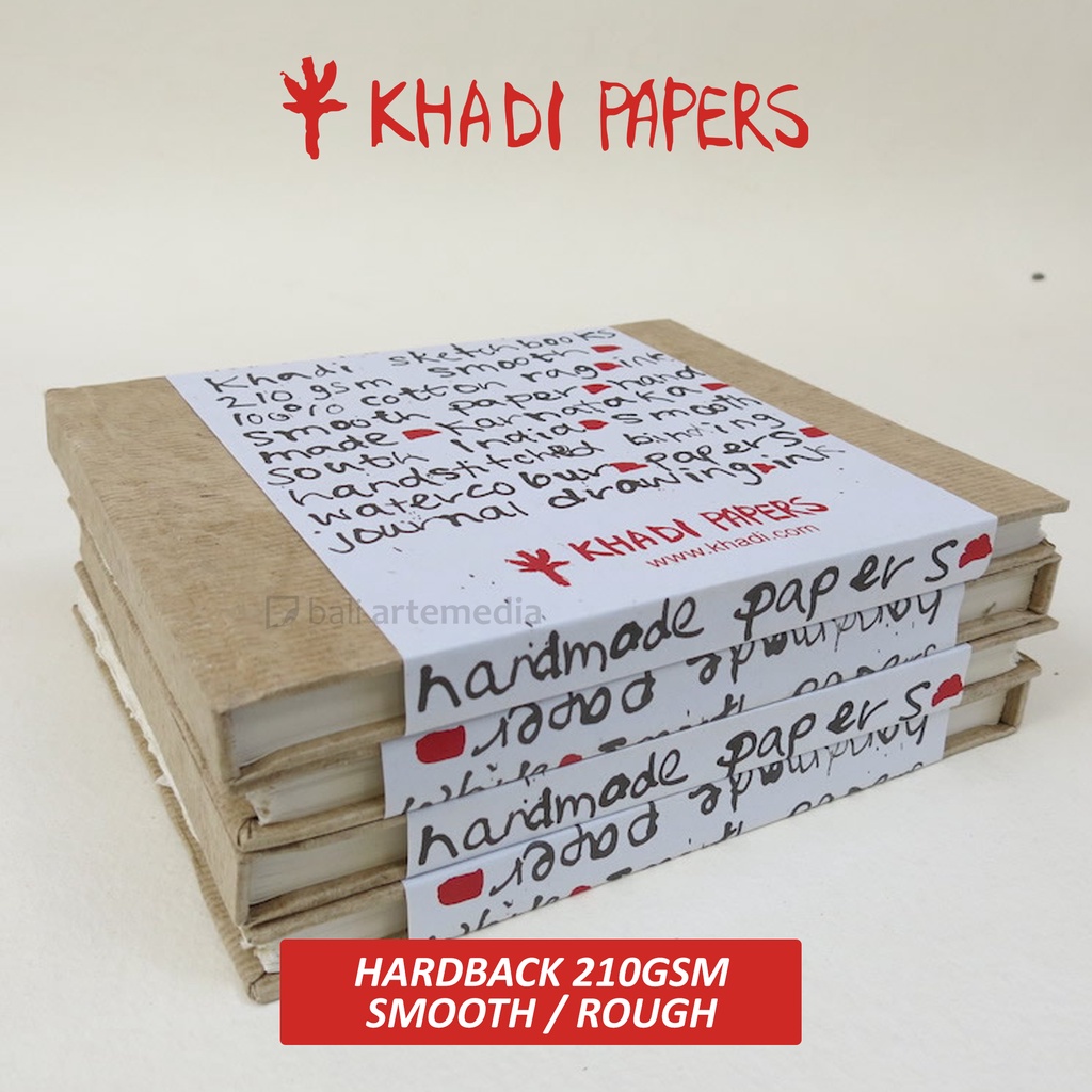 

khadi Sketch Book - Hardback Book 210gsm (21 x 25cm)