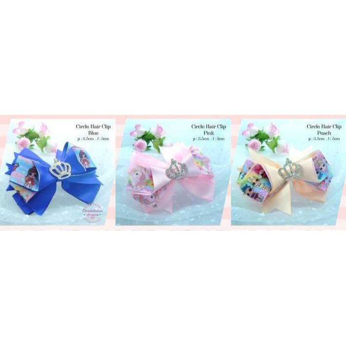 Queen Clip jepit rambut aksesories anak handmade crown Queen Clip jepit rambut aksesories anak handmade crown