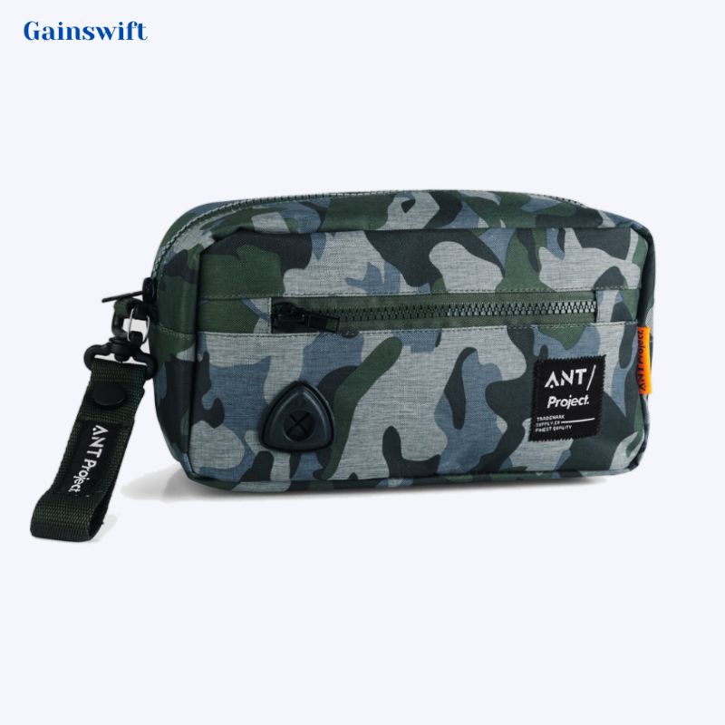 ANT PROJECT - Tas Sling Bag BIKE TRONE 3in - Tas Stang Sepeda Camo