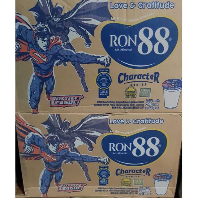 

RON88 AIR MINUM KEMASAN GELAS 220 ML ISI 48 PCS