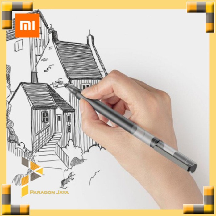 

Kekinian Xiaomi Mi Jumbo Gel Ink Pen Pulpen Gel 0.5mm %z=