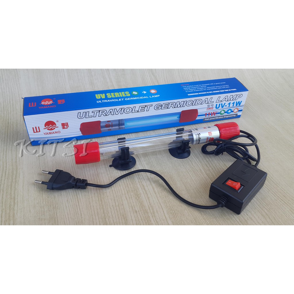 Jual LAMPU UV AQUARIUM YAMANO 11 WATT / LAMPU ULTRAVIOLET GERMICIDAL
