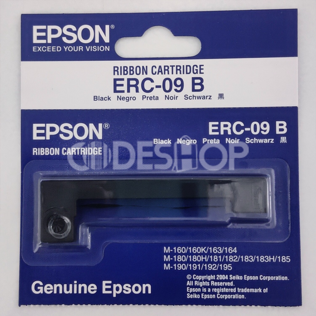 Ribbon Cartridge Epson ERC-09 Hitam/Ungu