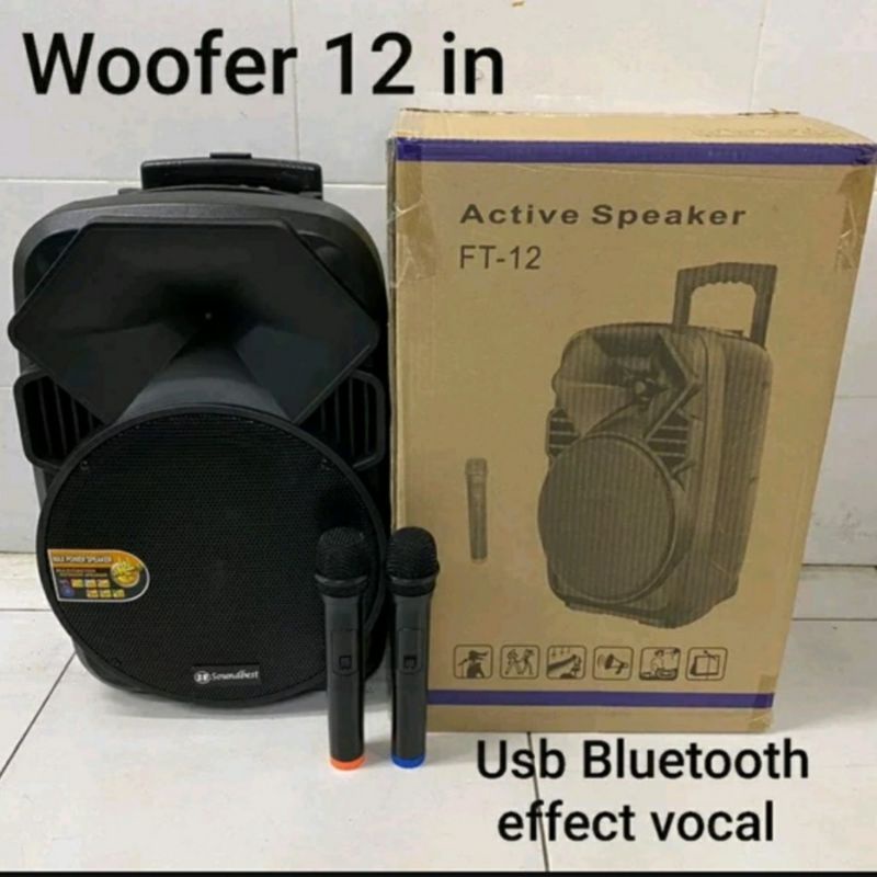 Speaker portable SOUNDBEST FT 12 wireless portable