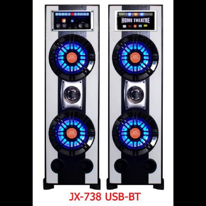 SPEAKER AKTIF JDL JX 738 BLUETOOTH, USB-MP3,RADIO