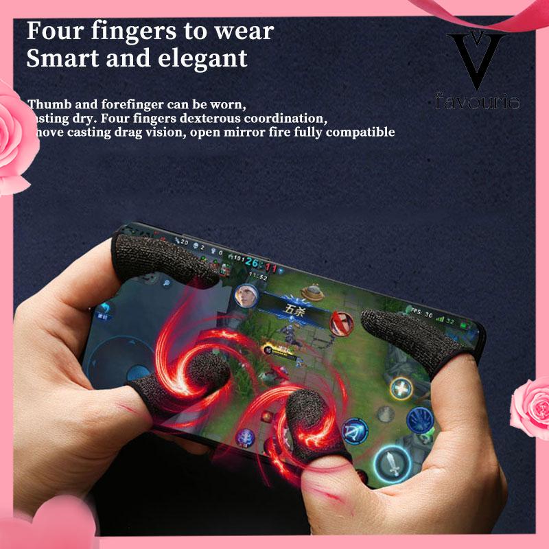 [COD]Sarung Tangan Game Penutup Jari Anti-keringat Anti-selip Profesional Dengan Sensitivitas Tinggi-FA
