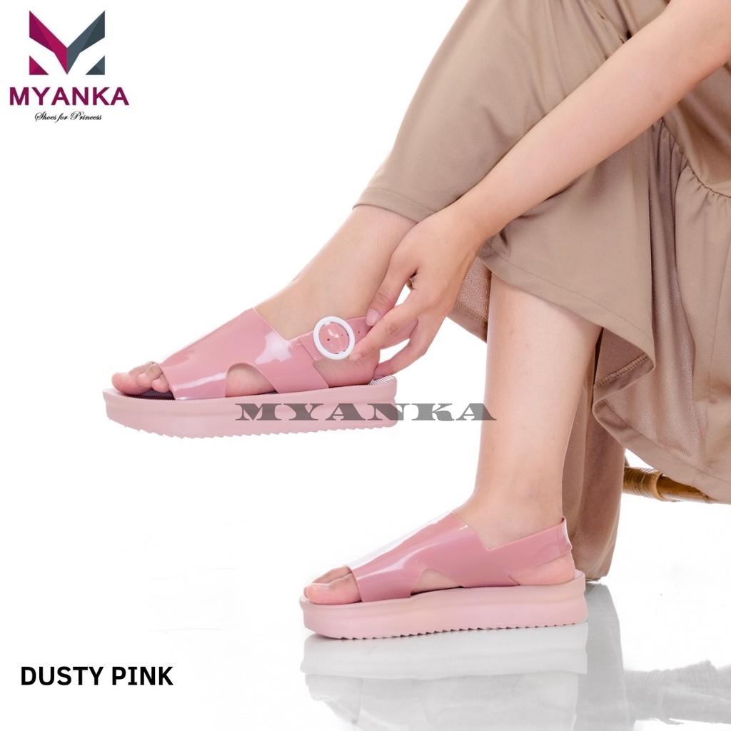 Myanka Jelly Shoes Platform Naka