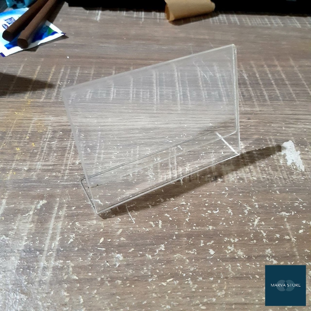 

- Tempat Kartu Nama Akrilik - Acrylic Name Card