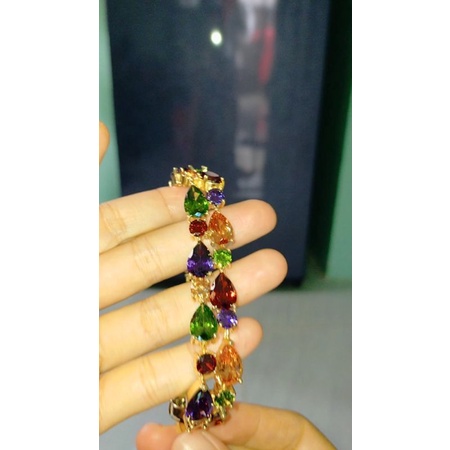 Gelang Swarozki Original Hongkong / gelang mewah / gelang diamond / gelang permata/gelang hongkong