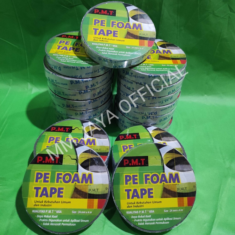 Double Tape 20mm x 4meter PMT Setara Double Tape 3m PE Foam