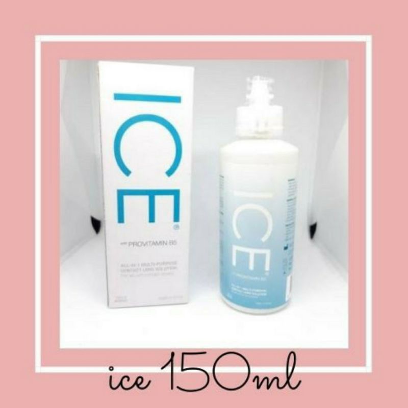 Cairan Softlens ICE 150 ML  Air Soflens ICE 150ml / Cairan Pembersih Soflen ICE 150ML PROVITAMIN B5