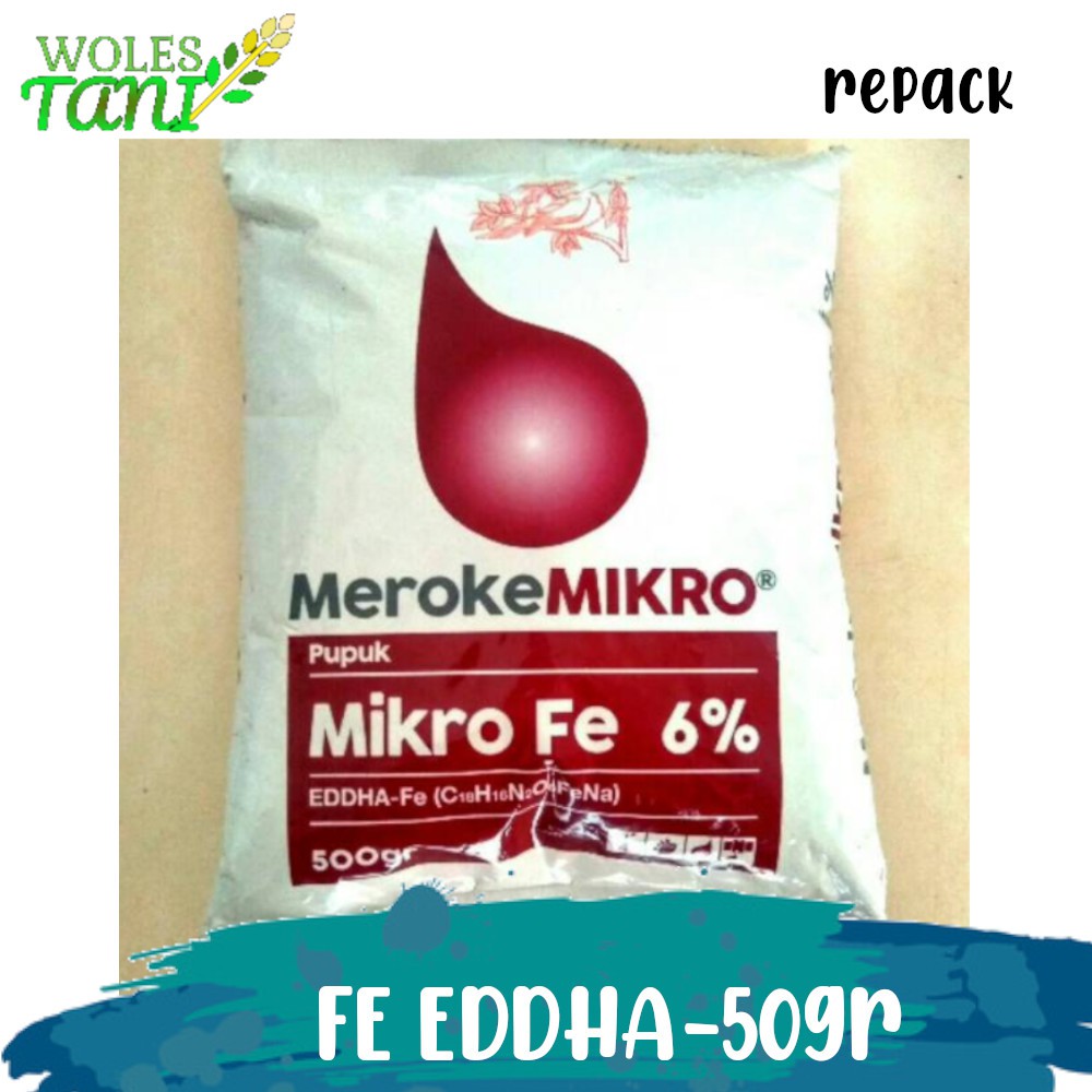 Fe EDHHA 50 Gram Pupuk Mikro Fe