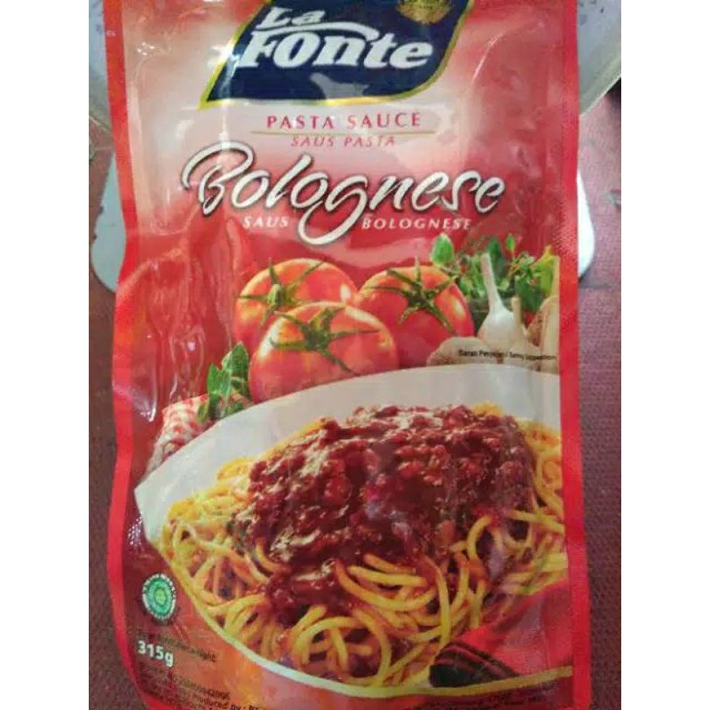 

saus pasta lafonte siap pakai