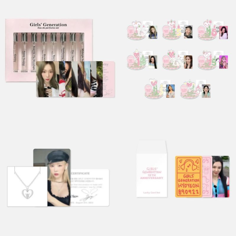 GIRLS’ GENERATION 15th Anniversary Merchandise