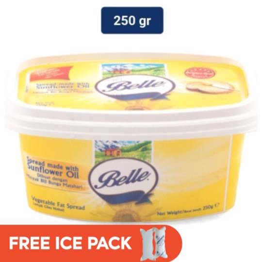 Jual Belle Spread Sunflower Oil Margarine 250 gr Shopee Indonesia