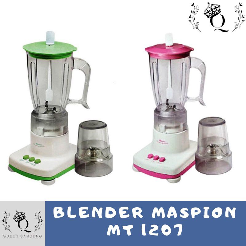 Maspion Blender MT 1207 2IN1 Plastik