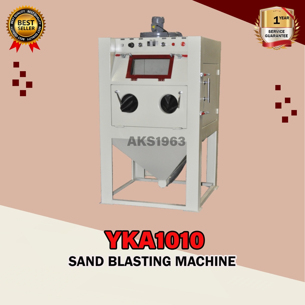 Mesin Semprot Pasir Silica Sand Blasting Machine (Double Box) YKA1010