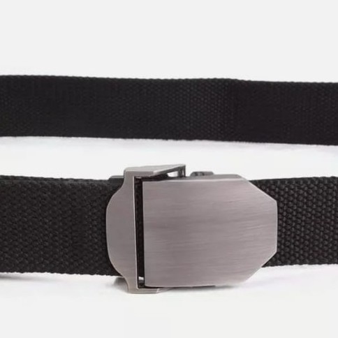 Buckle Style - Sabuk Kain Mode Kepala Geser Bintang/ Ikat Pinggang Pria