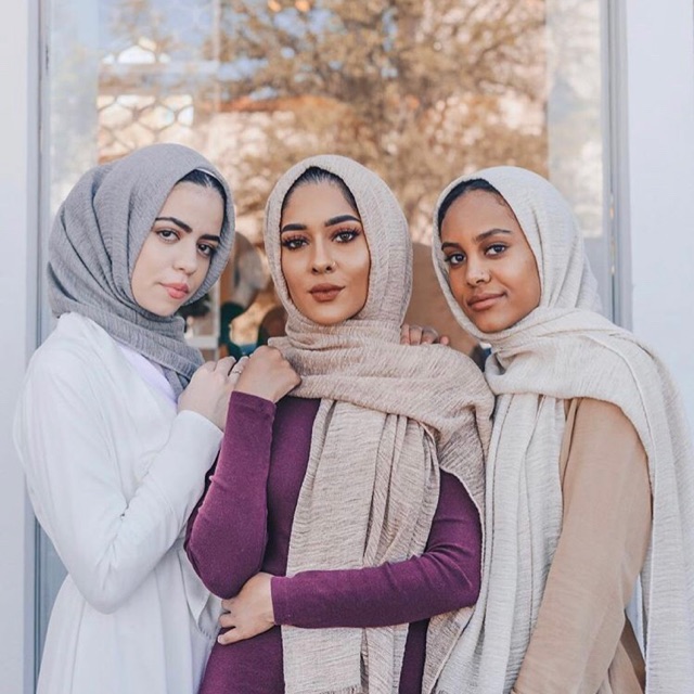 Pashmina crinkle cotton Premium exclusive